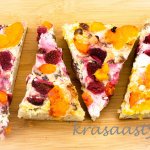Recept: Kváskový tvarohový koláč s ovocím, ktorému neodolá nik