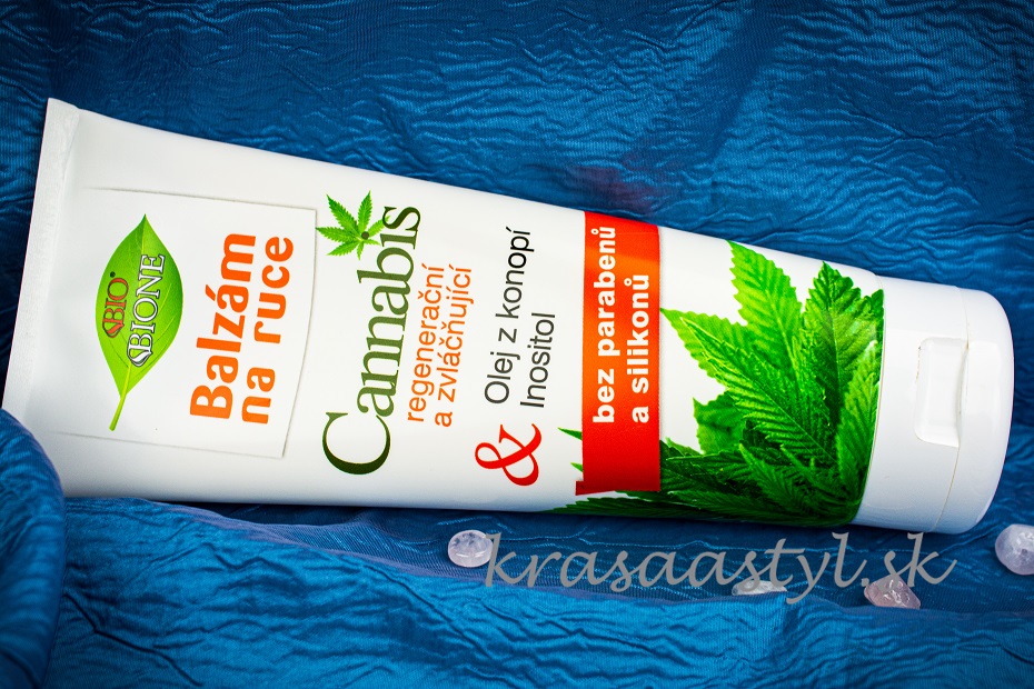 recenzia BIONE Balzam CANNABIS