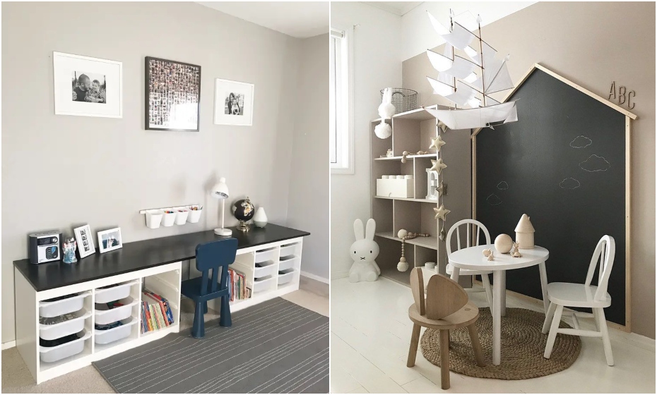 minimalistické detské izby