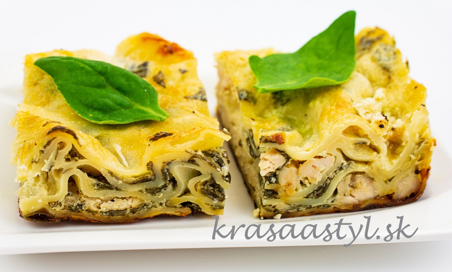 Lasagne s kuracím mäsom a špenátom: Recept aj pre začiatočníkov
