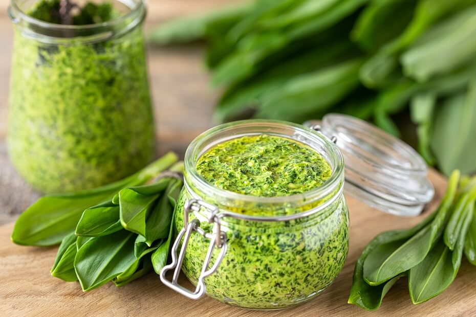 pesto z medvedieho cesnaku