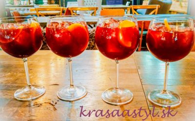 Recept: Sangria – dokonalé osvieženie na letné posedenia