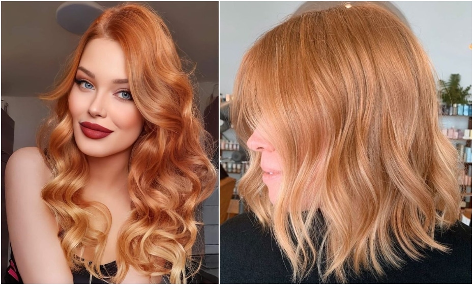 jahodová blond strawberry blonde trend