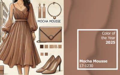 MOCHA MOUSSE farba: Trendový odtieň hnedej – módne inšpirácie
